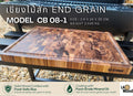 Wooden End Grain Cutting Board>Model > CB 08-1